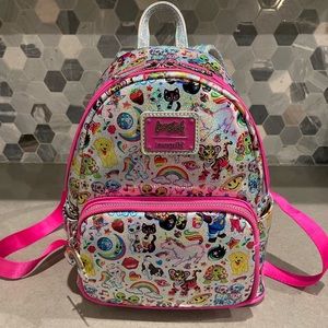 Loungefly Lisa Frank mini backpack